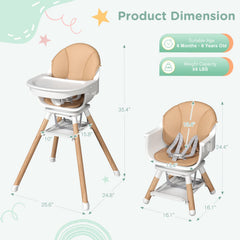 EROMMY double-tray system in action supports easy meals and playful learning moments.