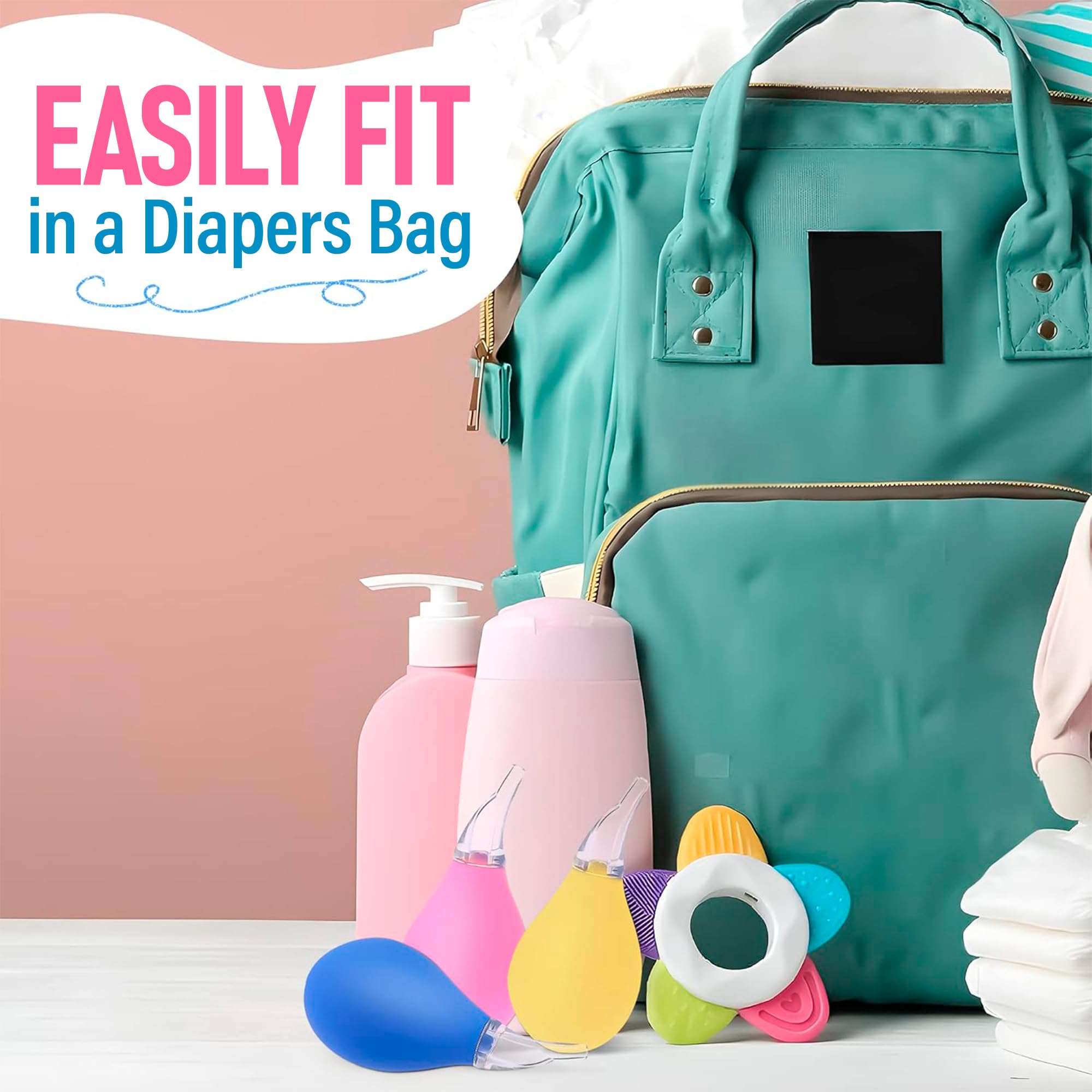 ERRINGEN toddler-friendly nasal aspirator for quick relief at home.