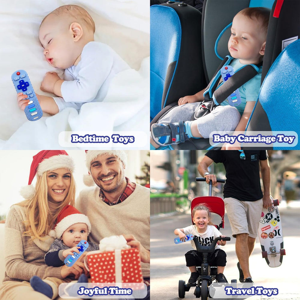 ERSIHUA baby teething dual-pack-view shows two color options ideal for gifts.
