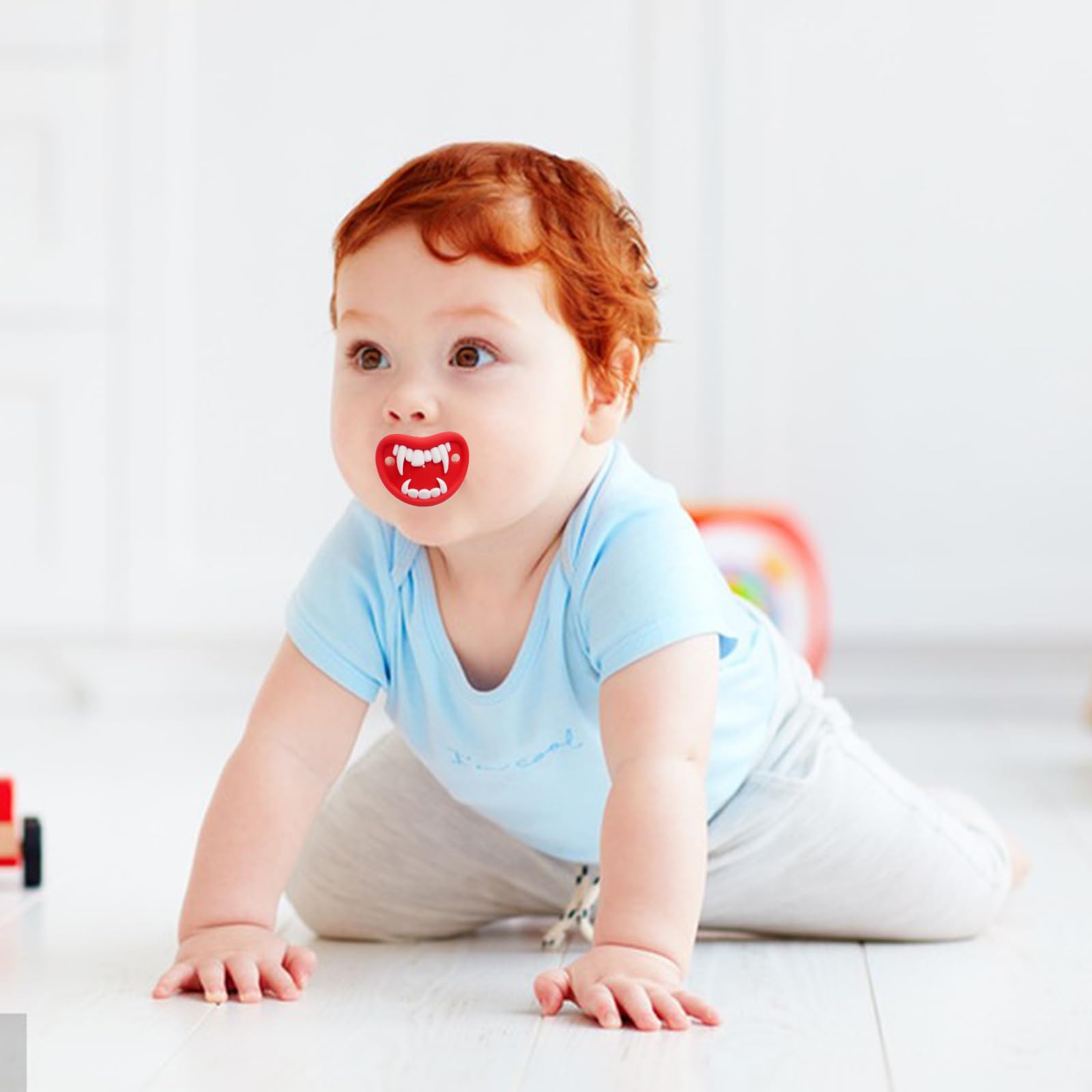 ERSIHUA ventilation holes pacifier enhances airflow and comfort