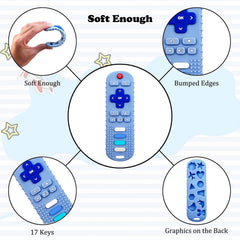 ERSIHUA teether back molds feature 11 shapes for oral fit and sensory exploration.