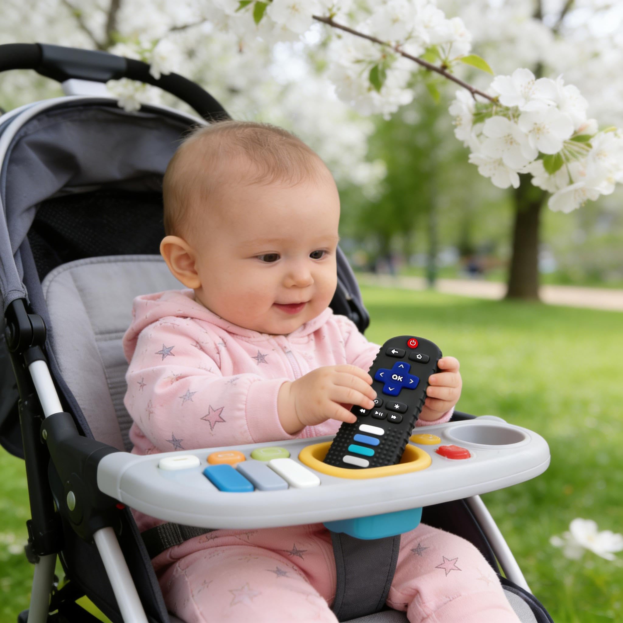 ERSIHUA teether is freezer-safe for cooling relief