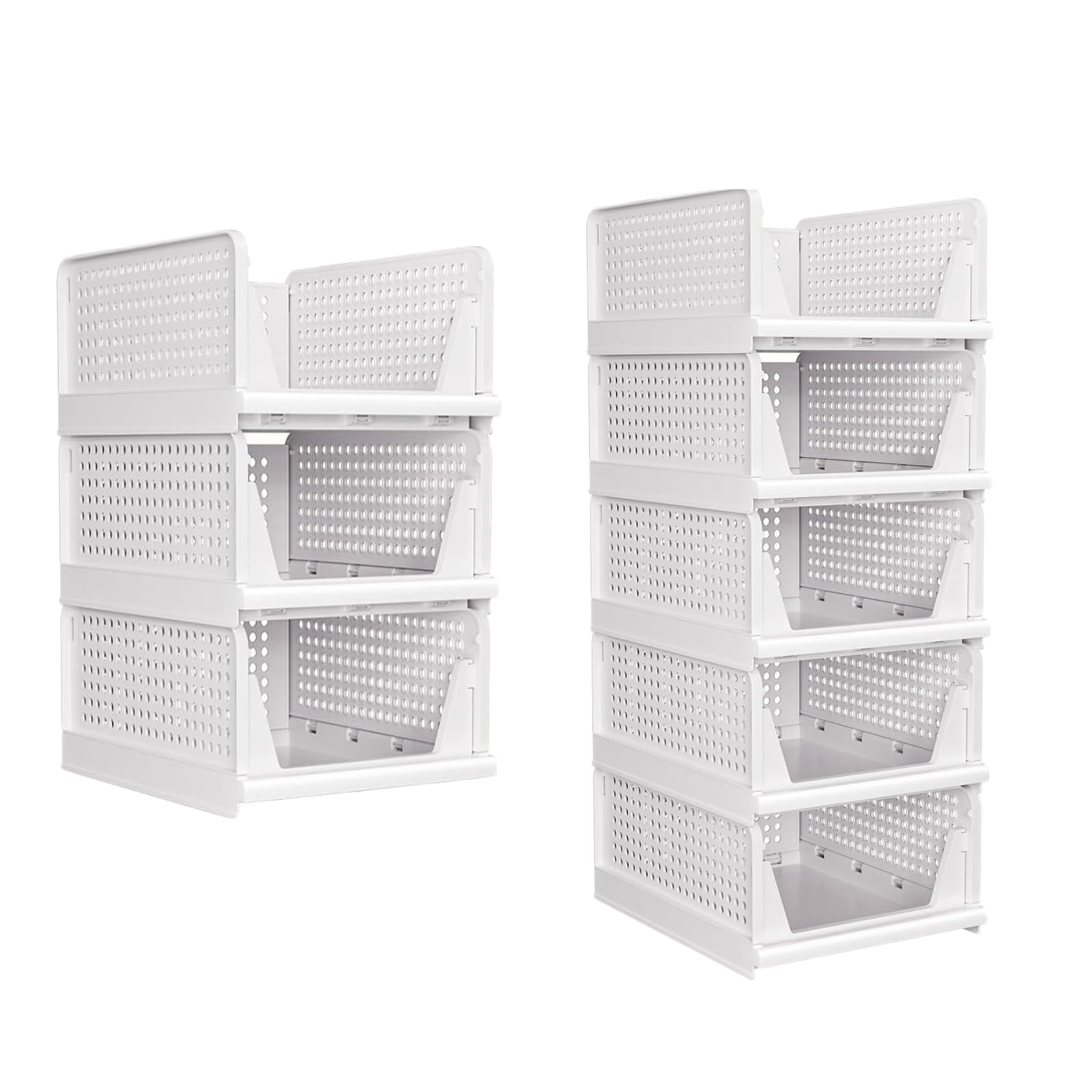 Ersozrin pull-out shelves organize wardrobes for easy access