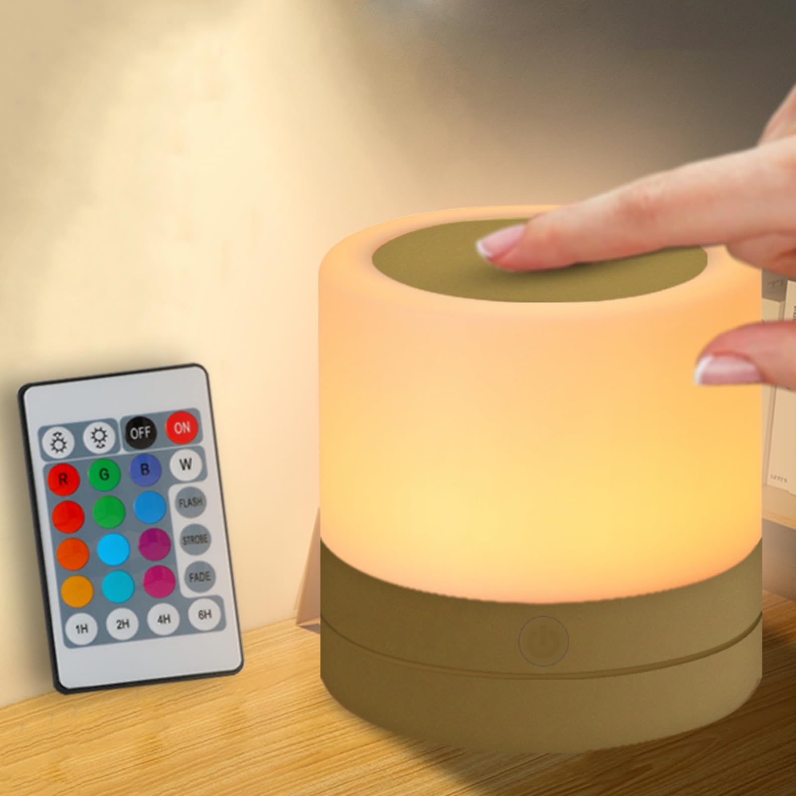ERUN nursery night light remote control for bedtimes and dimming