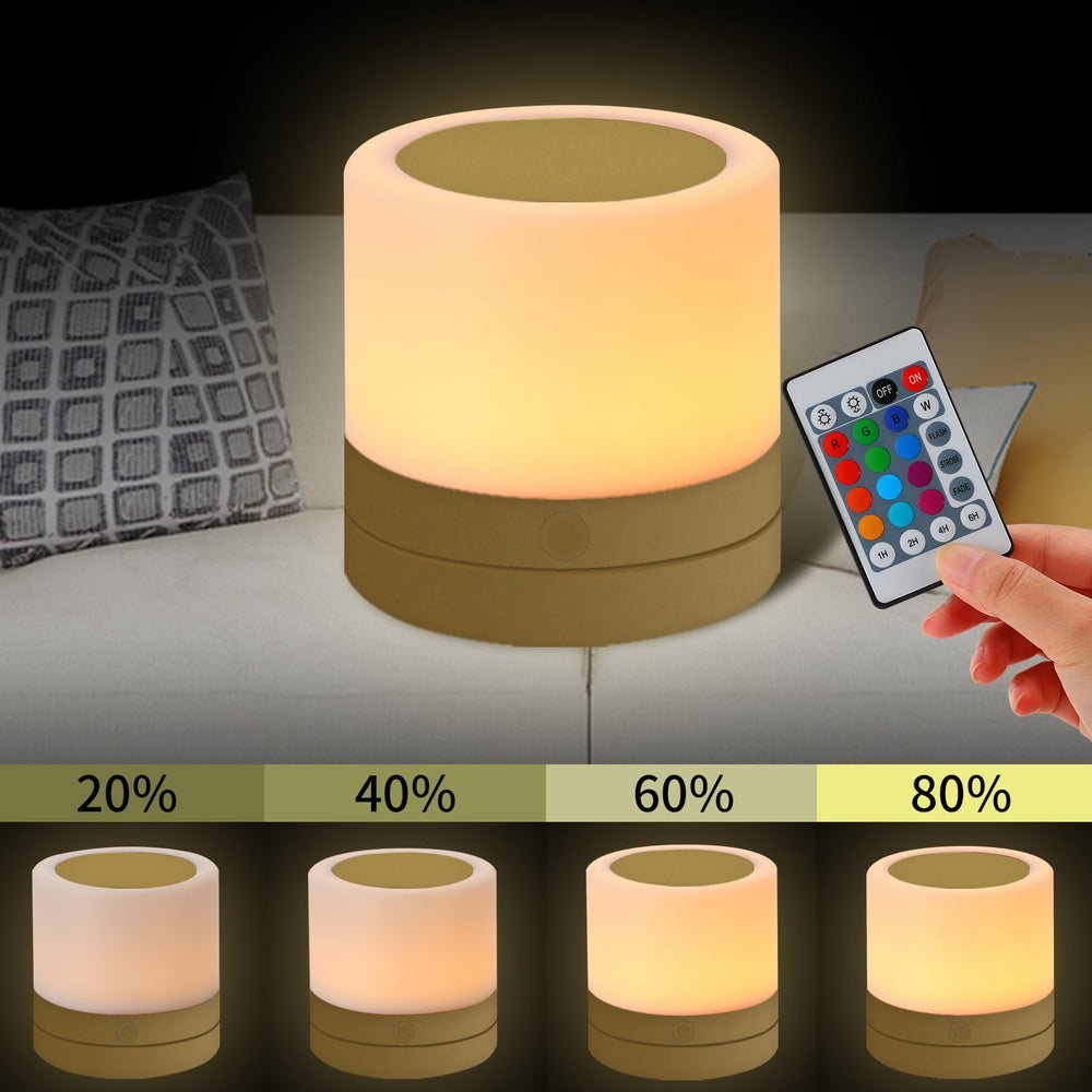 ERUN nursery night light USB rechargeable for cordless convenience