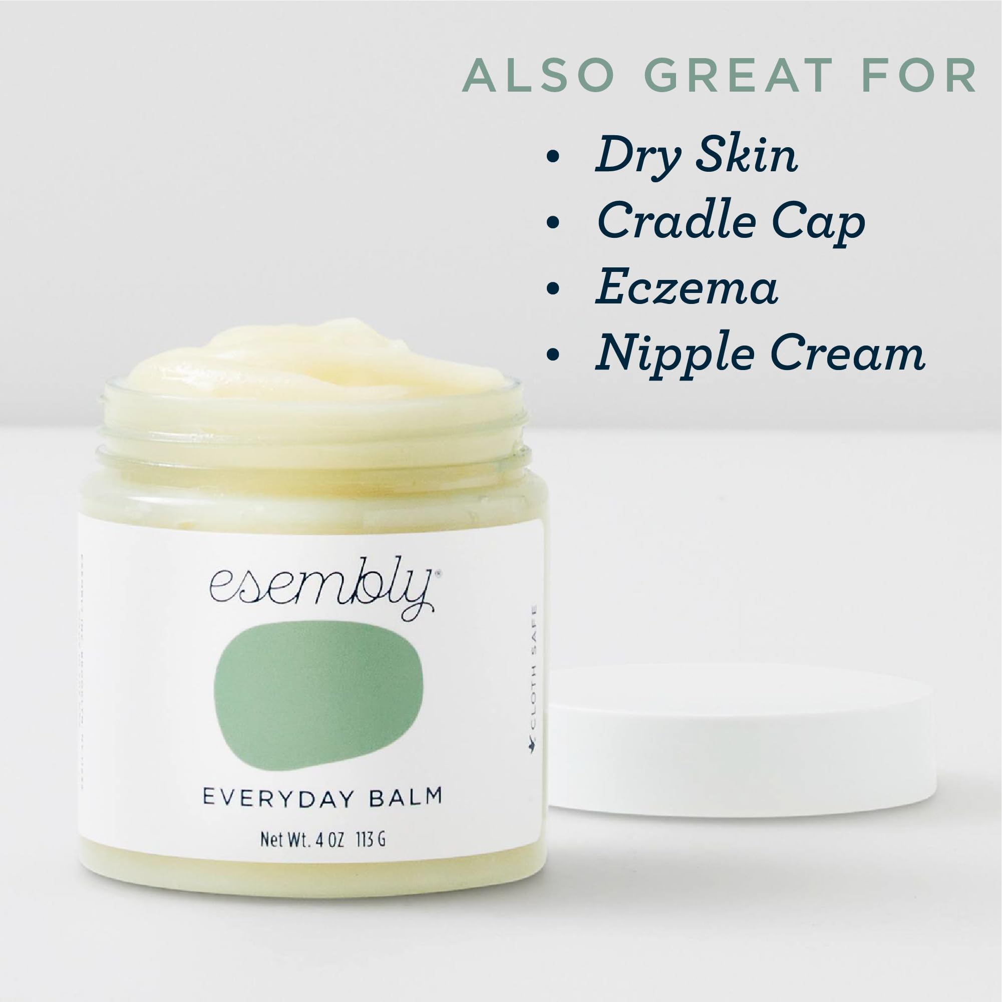 Esembly Everyday Balm soothing cradle cap and dry skin on babies