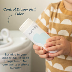 Esembly Pail Deodorant is cloth diaper safe and boosts laundry freshness