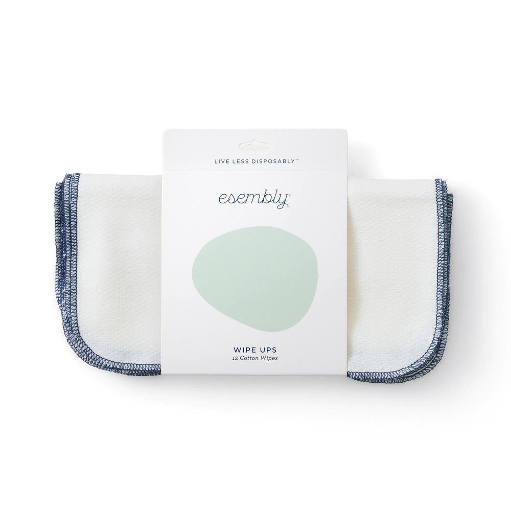 Esembly Wipe Ups packaging shows products ready for use