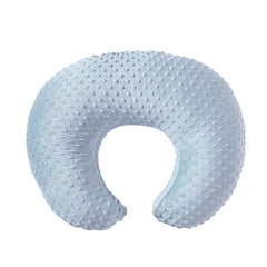 ESEN Nursing Pillow blue front view highlights soft, supportive design for comfortable feeding.