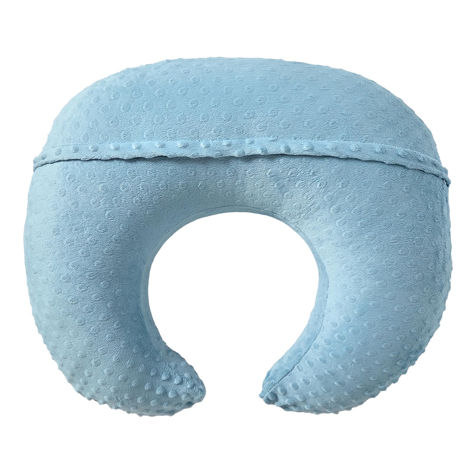 ESEN nursing pillow in use during breastfeeding provides arm and back support