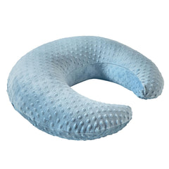 Baby propping with ESEN pillow in blue for safe positioning