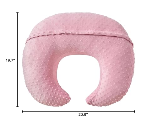 ESEN plus-size nursing pillow not-for-sleep note in pink.