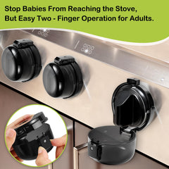 ESENHARBER dual-key locking mechanism ensures adult unlock with two-finger grip