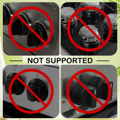 ESENHARBER stove knob covers clear design blends with kitchen and protects kids.