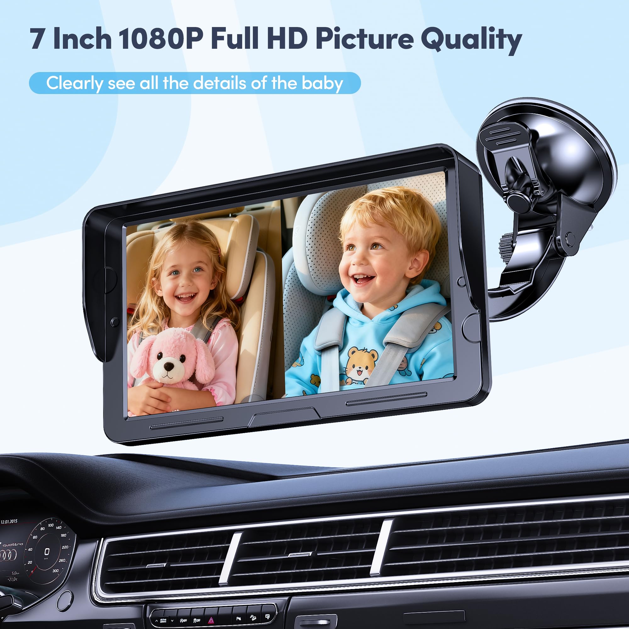 ESIYTGOP easy install with universal fit for cars, SUVs, and minivans