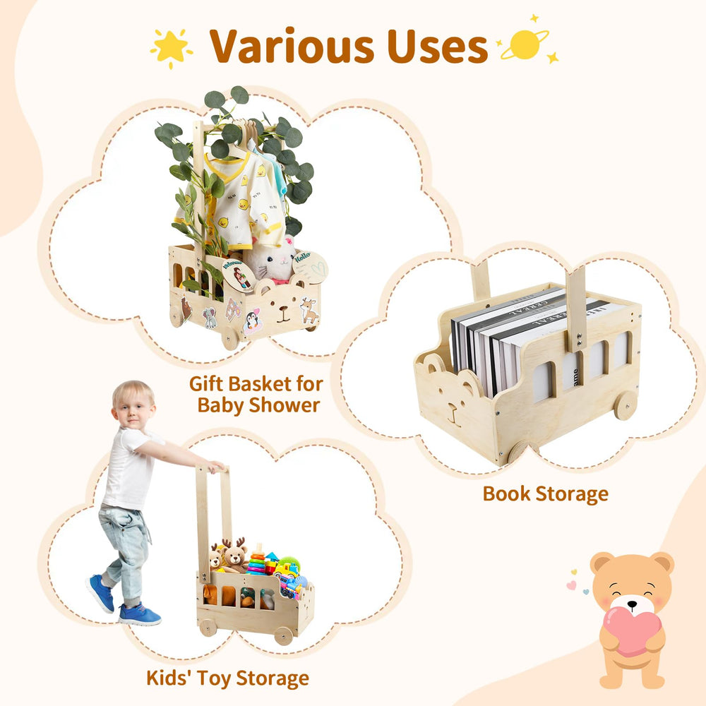 Esmorah rattan strips and cartoon stickers for DIY decorations