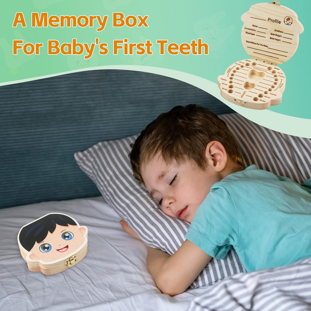 Esmorah boy-pattern keepsake box adds a cute practical look