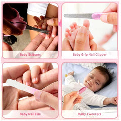 Esonto baby nail clipper with stopper prevents accidental nicks