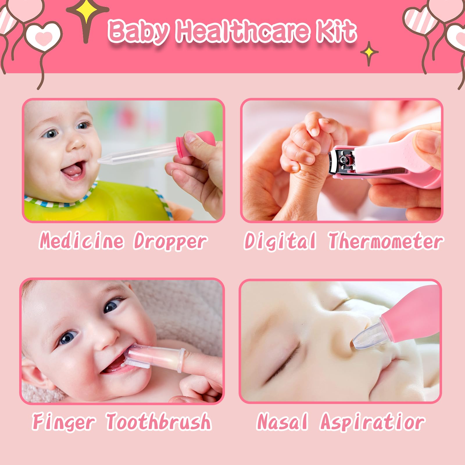 Esonto measuring spoon and dropper for accurate dosing