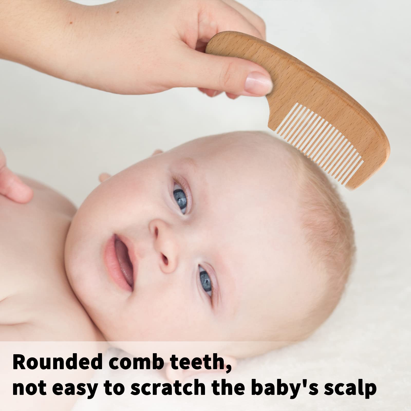 Esonto natural materials emphasize chemical-free baby grooming.