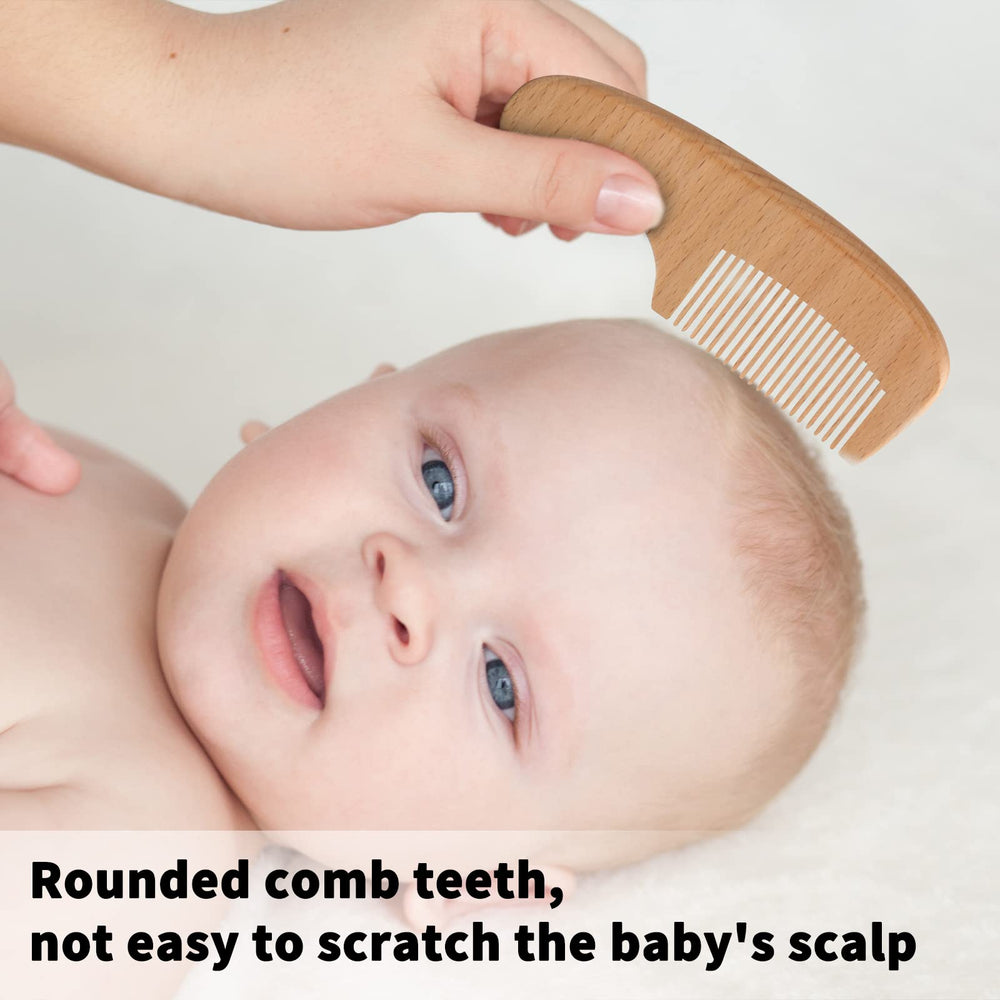 Esonto natural materials emphasize chemical-free baby grooming.