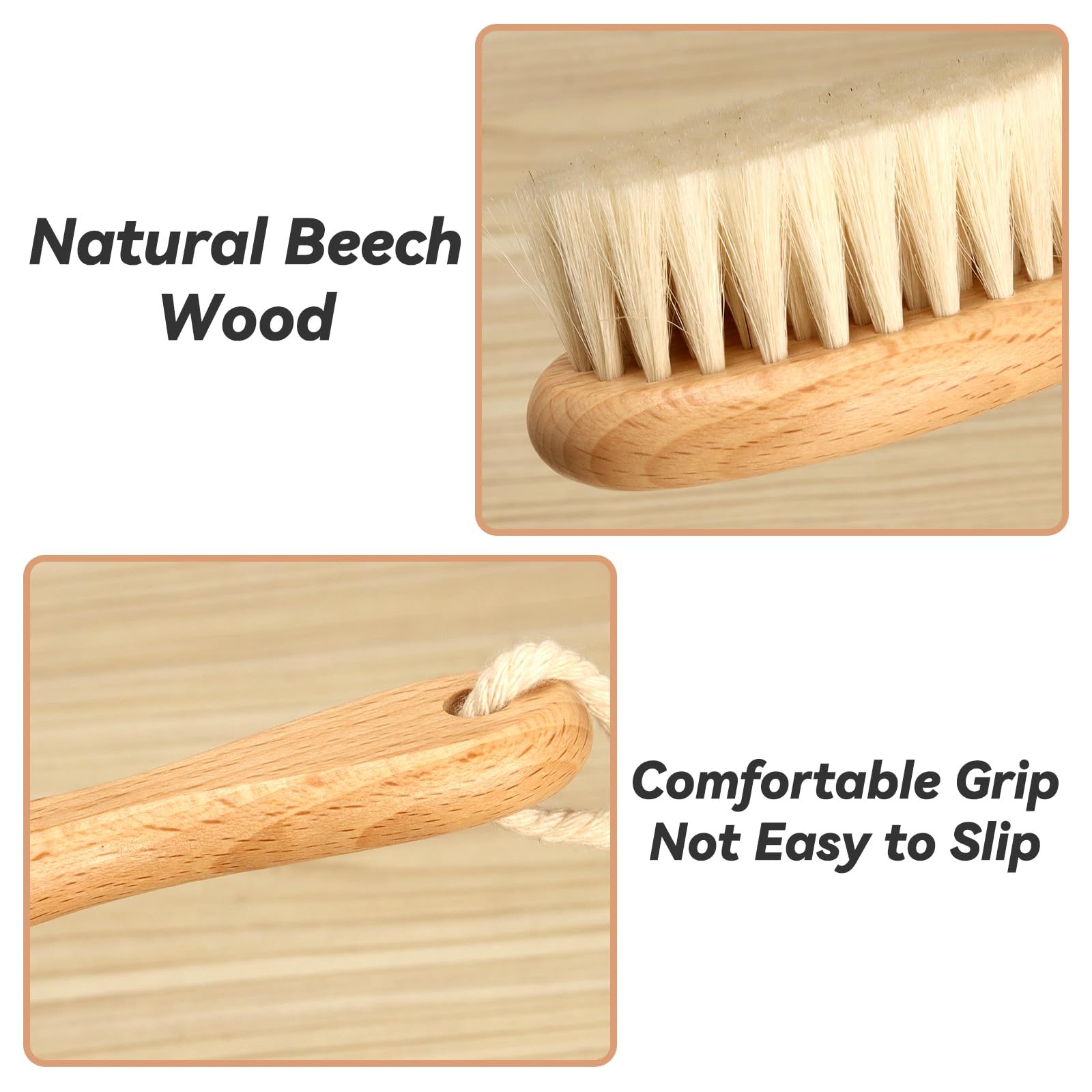 Esonto white cradle-cap brush with soft silicone cap for gentle cradle care