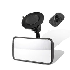 ESreake baby mirror shows 360-degree rotation for flexible viewing