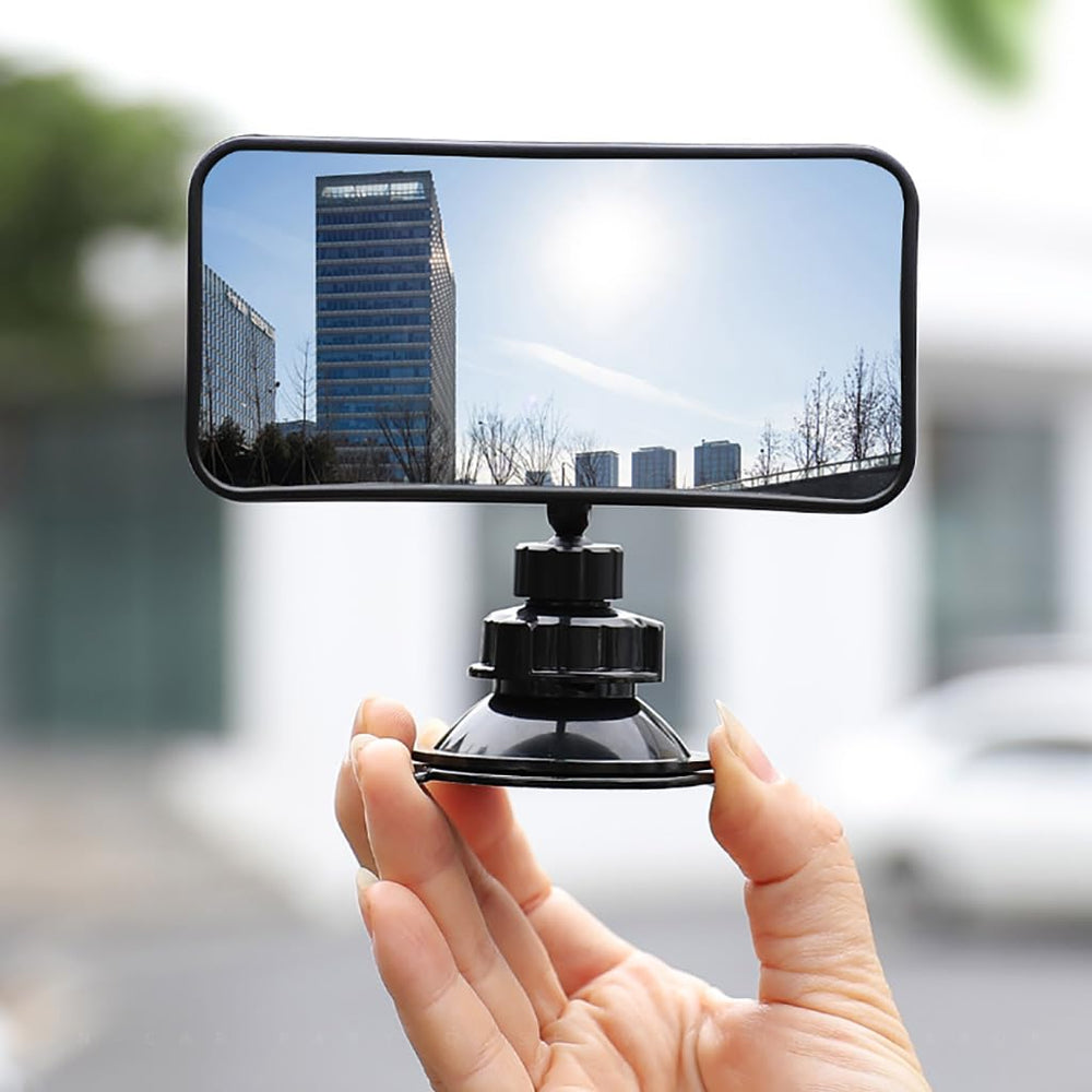 ESreake HD real glass mirror resists haze for clear in-car viewing