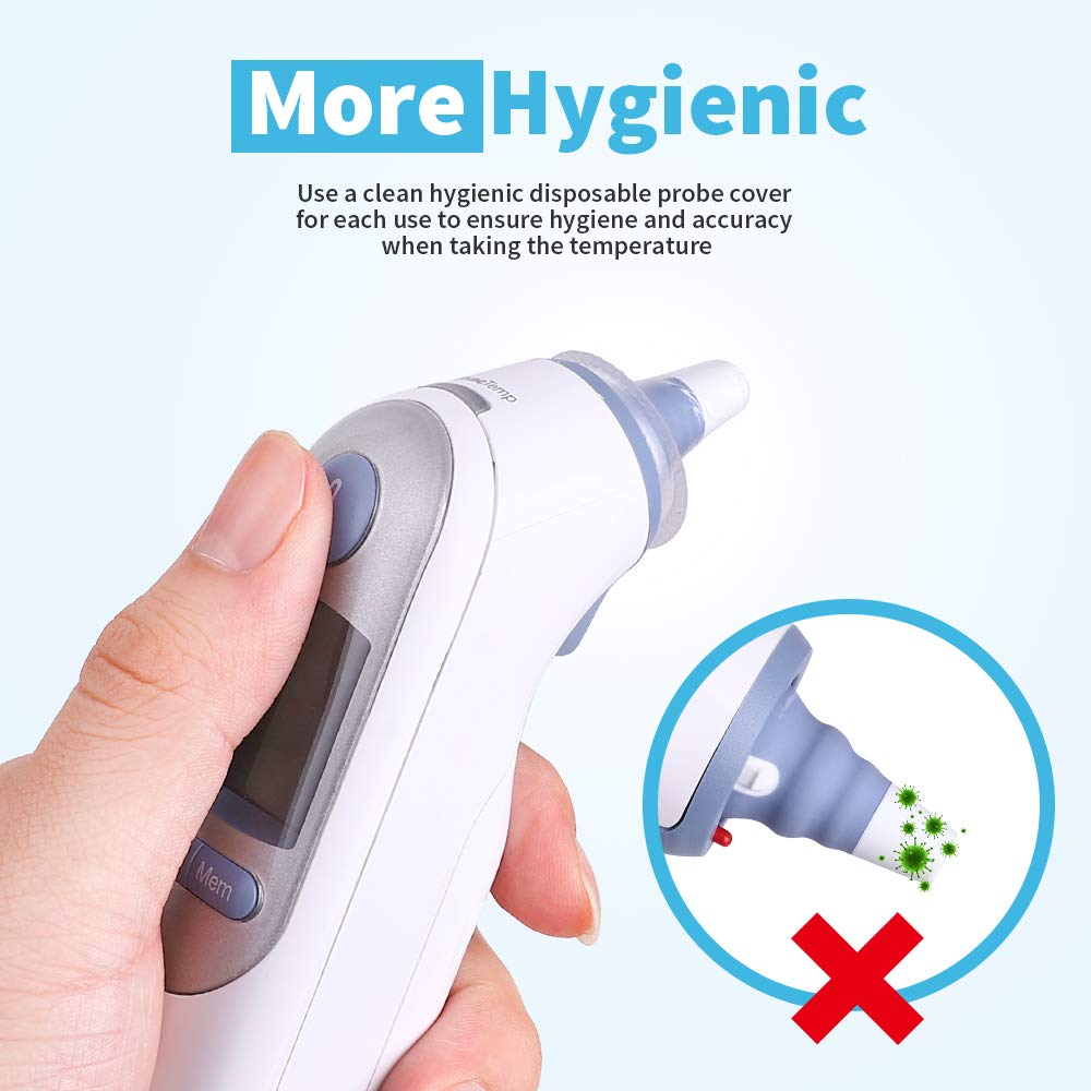 EssaUnica BPA-free probe covers highlighting safety and latex-free materials