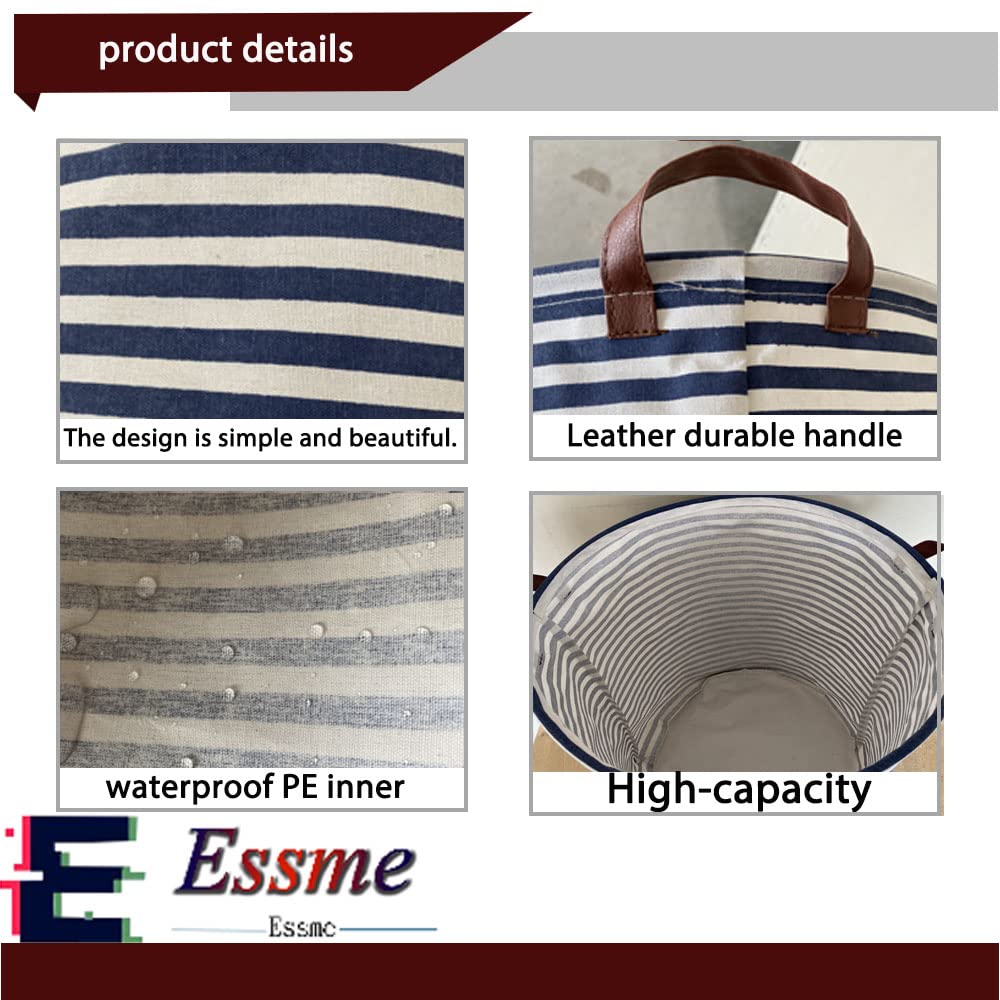 Essme baby clothing hamper ideal for dressing area and laundry.