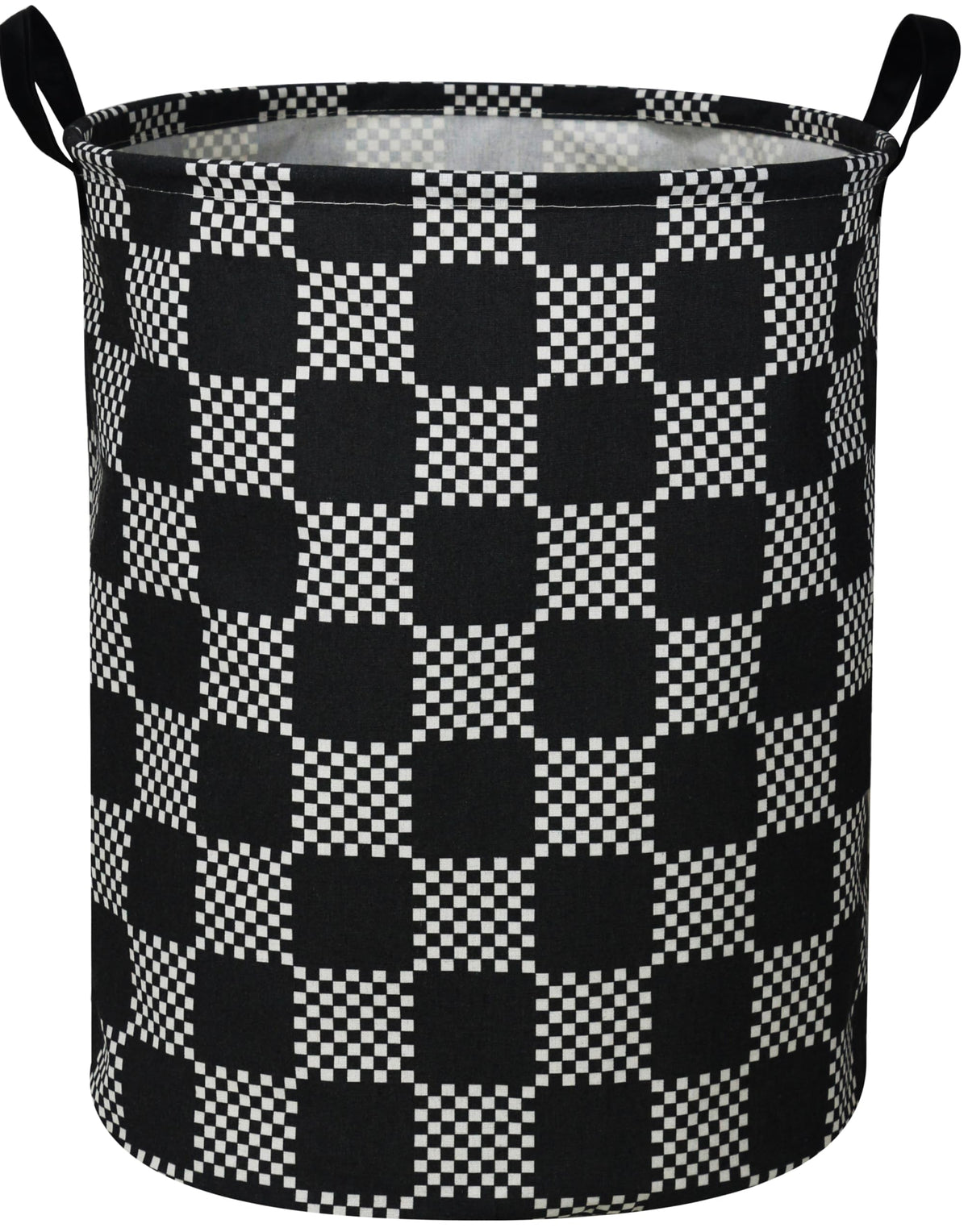 Essme Boys Laundry Hamper front view shows durable canvas for kid-friendly storage