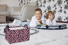 Essme collapsible basket laid flat demonstrates space-saving design