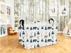 Essme collapsible storage basket ideal for saving space in kids rooms