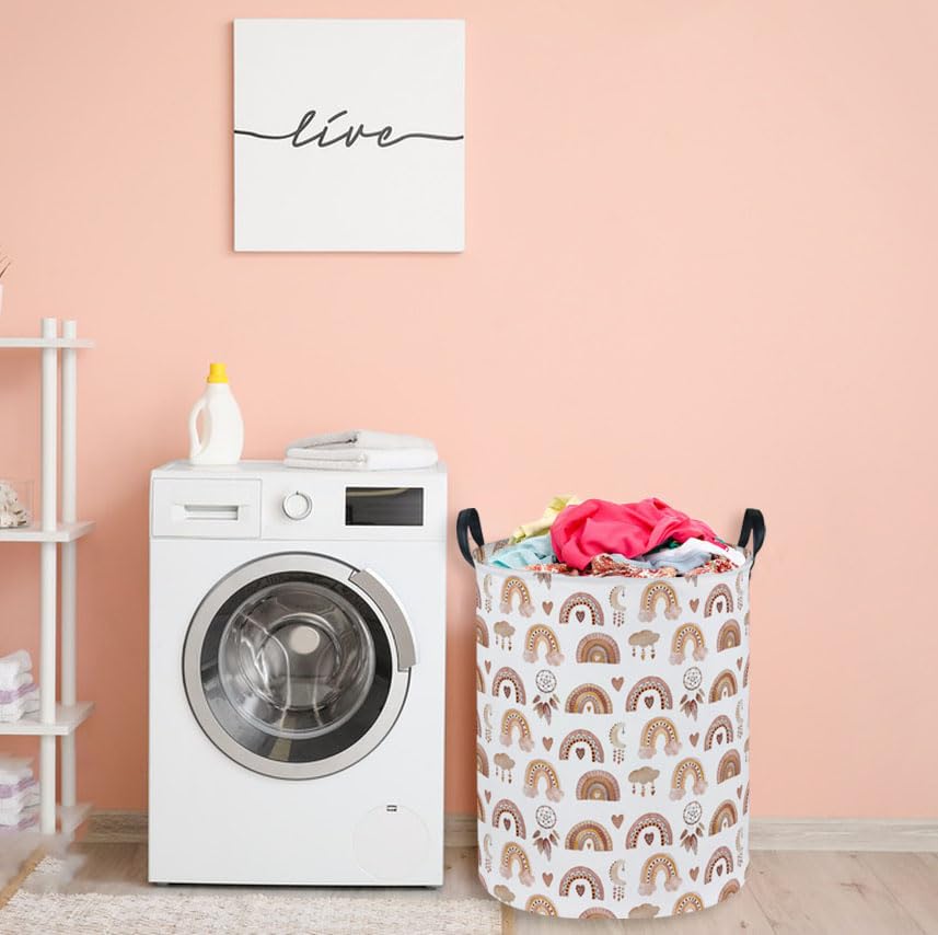 Essme folded canvas storage bin—compact, easy to tuck away.