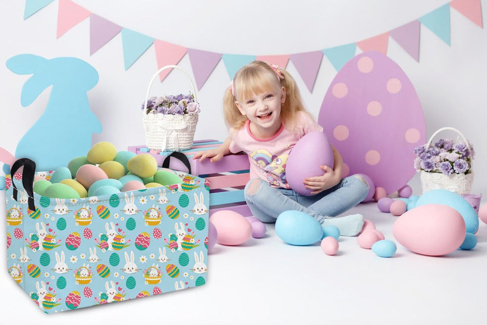 Essme linen cotton fabric with waterproof inner keeps essentials protected during playtime.