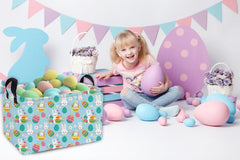 Essme linen cotton fabric with waterproof inner keeps essentials protected during playtime.