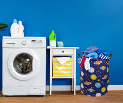 Essme nursery hamper designed for toy storage and laundry organization.