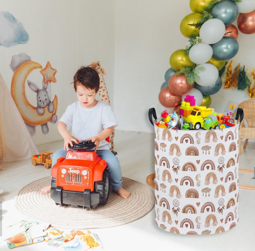 Essme nursery toy storage basket—versatile for room organization.