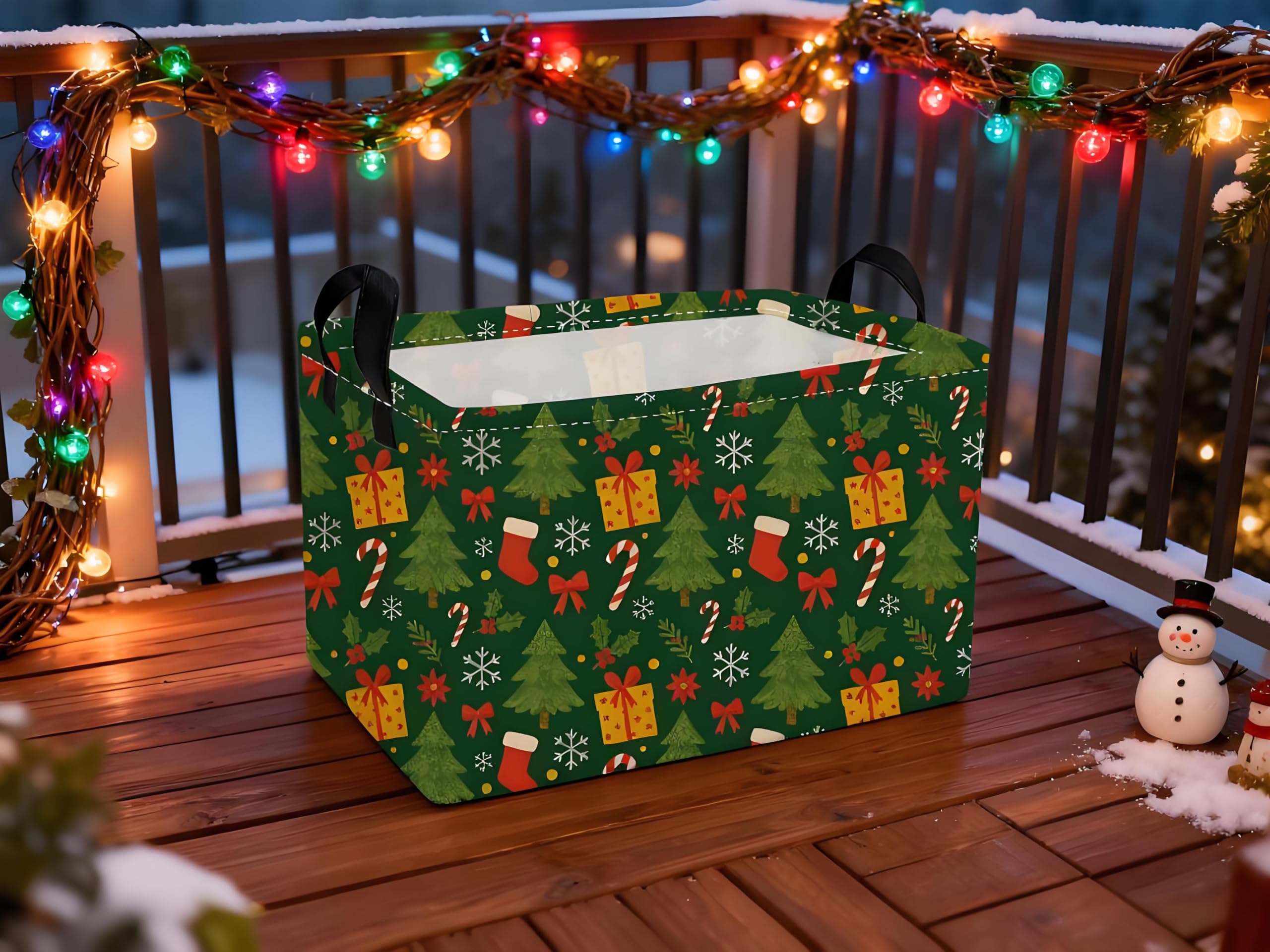 Essme basket filled with mini treats showcases festive party-favor potential.