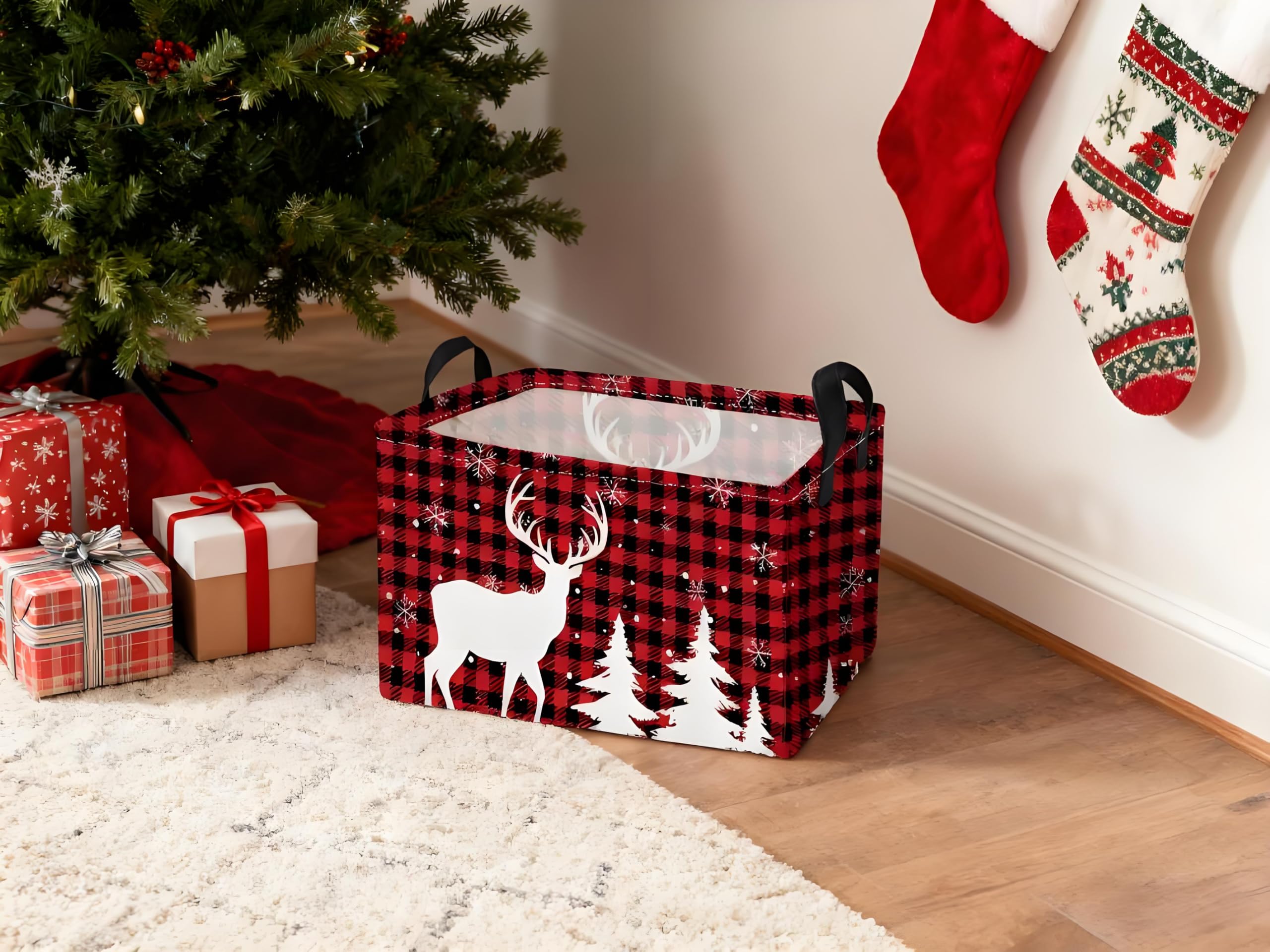 Essme gift-fill-ready basket displayed with mini candies for festive gifting