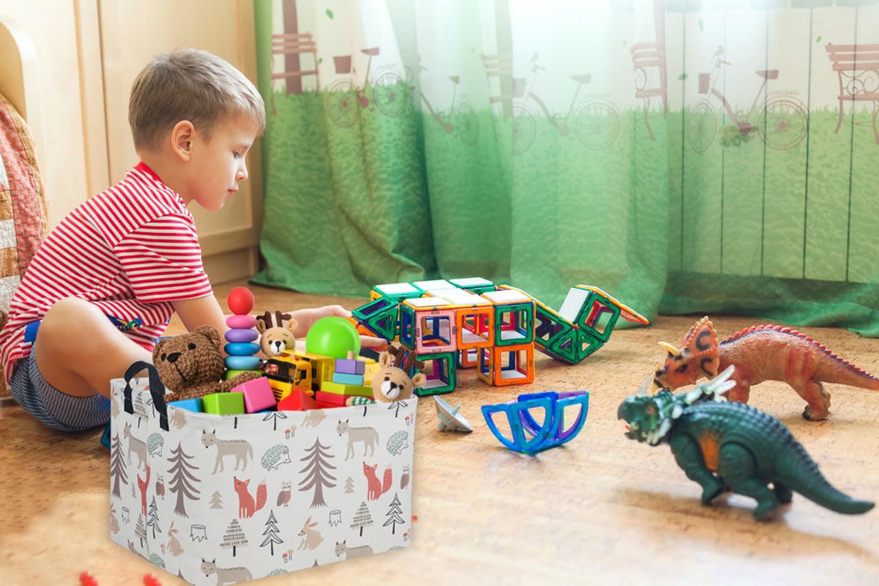 Essme rectangular kids basket room-decor-setup demonstrates versatile organization.