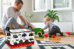 Essme collapsible design basket ready for space-saving storage