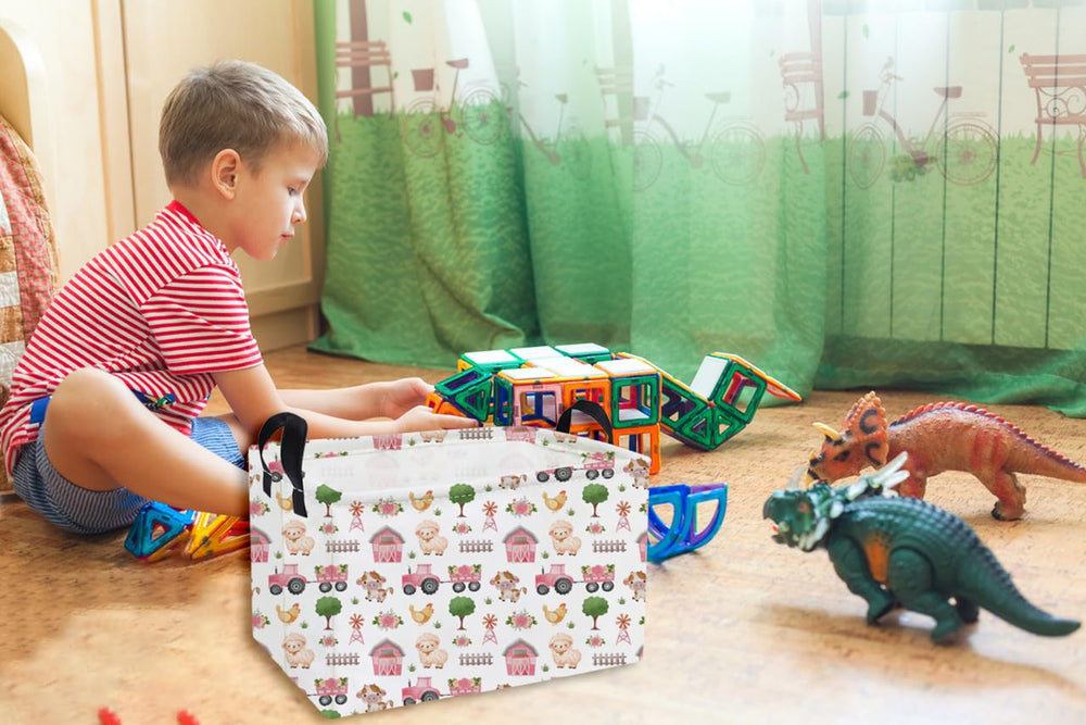 Essme size 14.9 by 10.2 by 9.8 inches basket fits nursery corners.