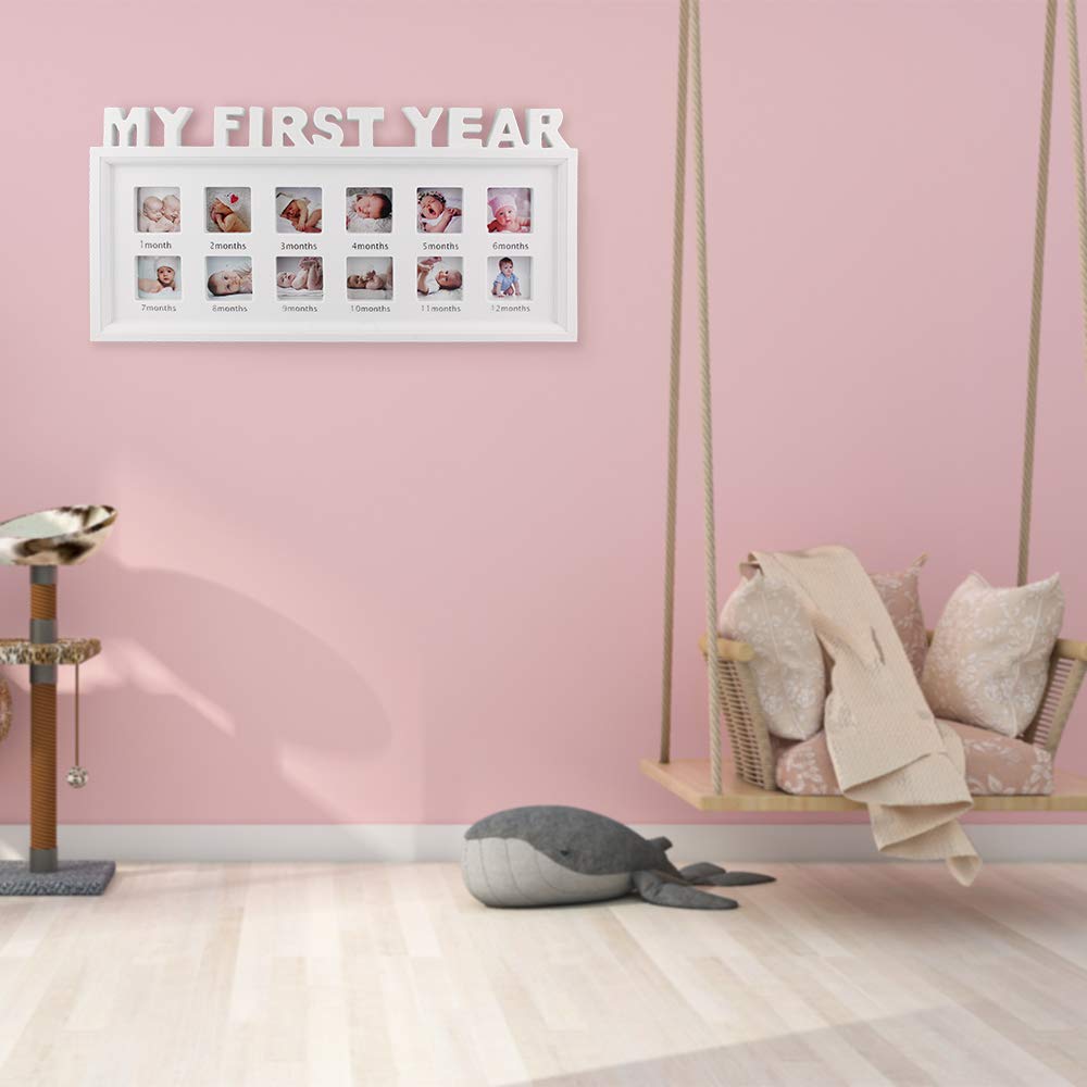 ESTAMICO My First Year Frame keepsake design is ideal for gifting and keepsakes.