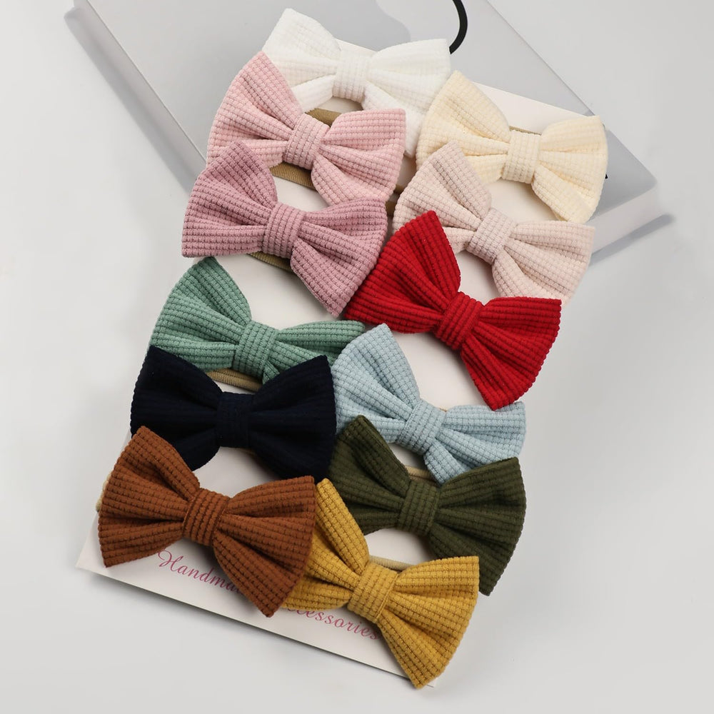 Esumun headbands fit from newborns to adults for versatile styling.