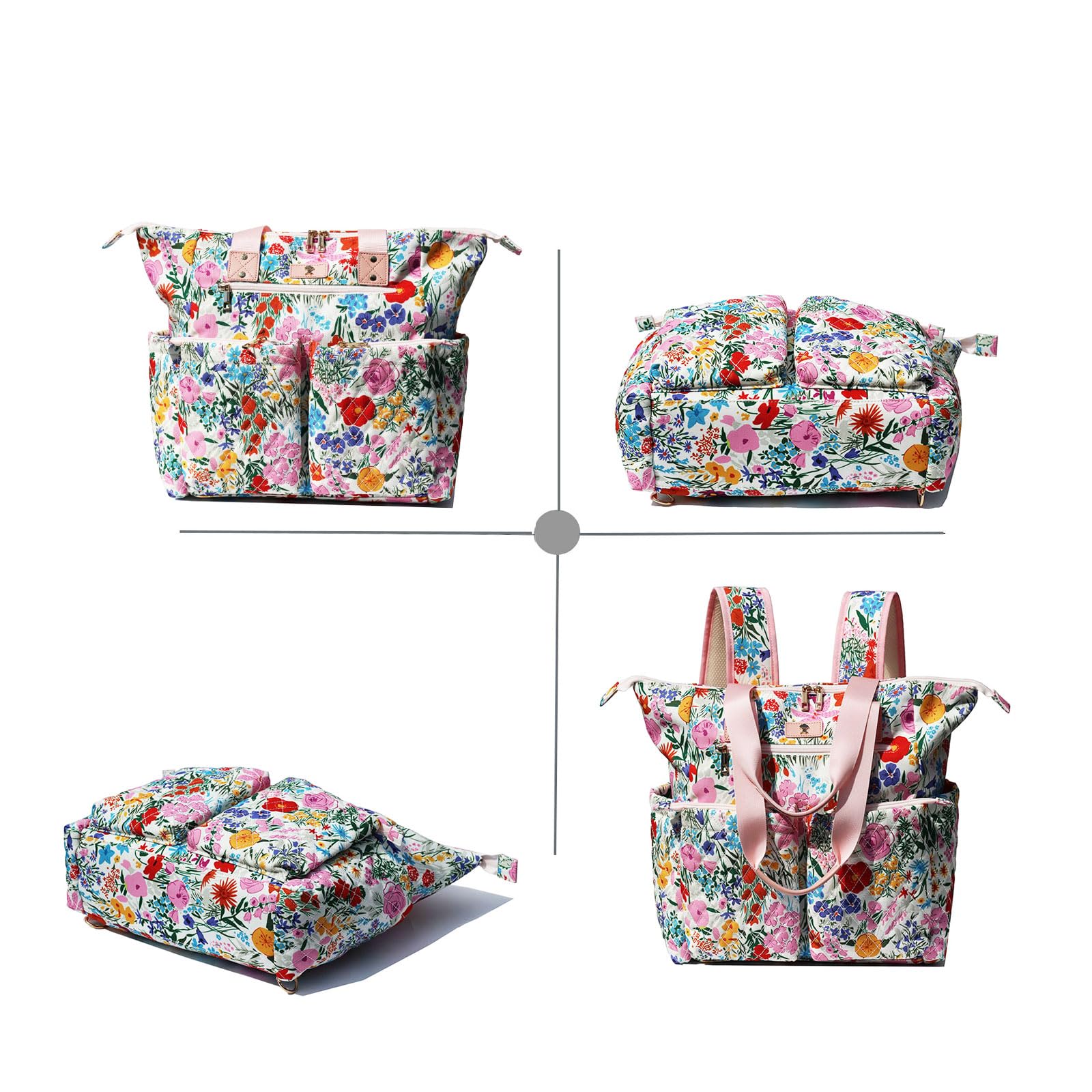 ESVAN stylish floral pattern adds fashionable touch for gifting.