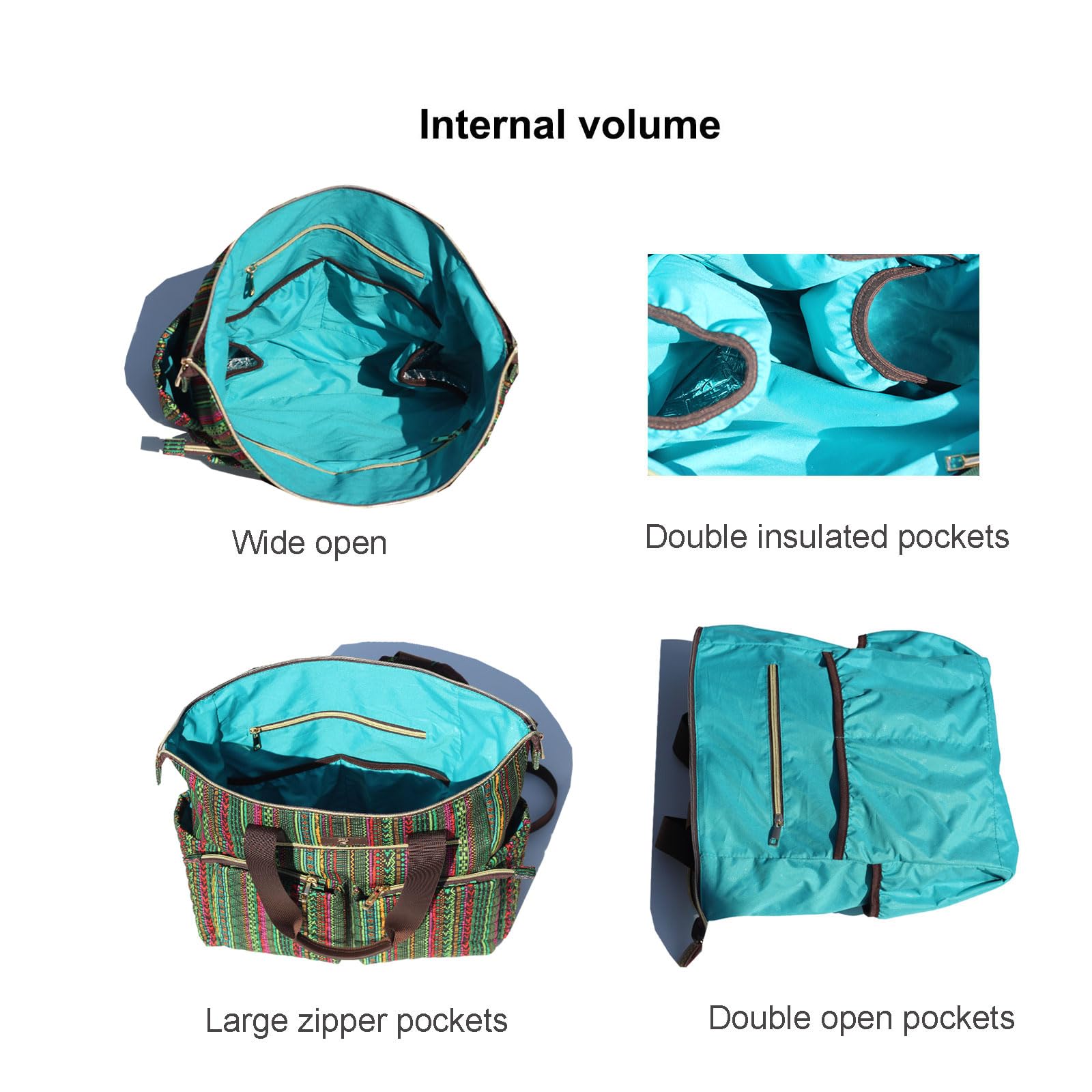 Waterproof canvas and wipe-clean design for busy parents