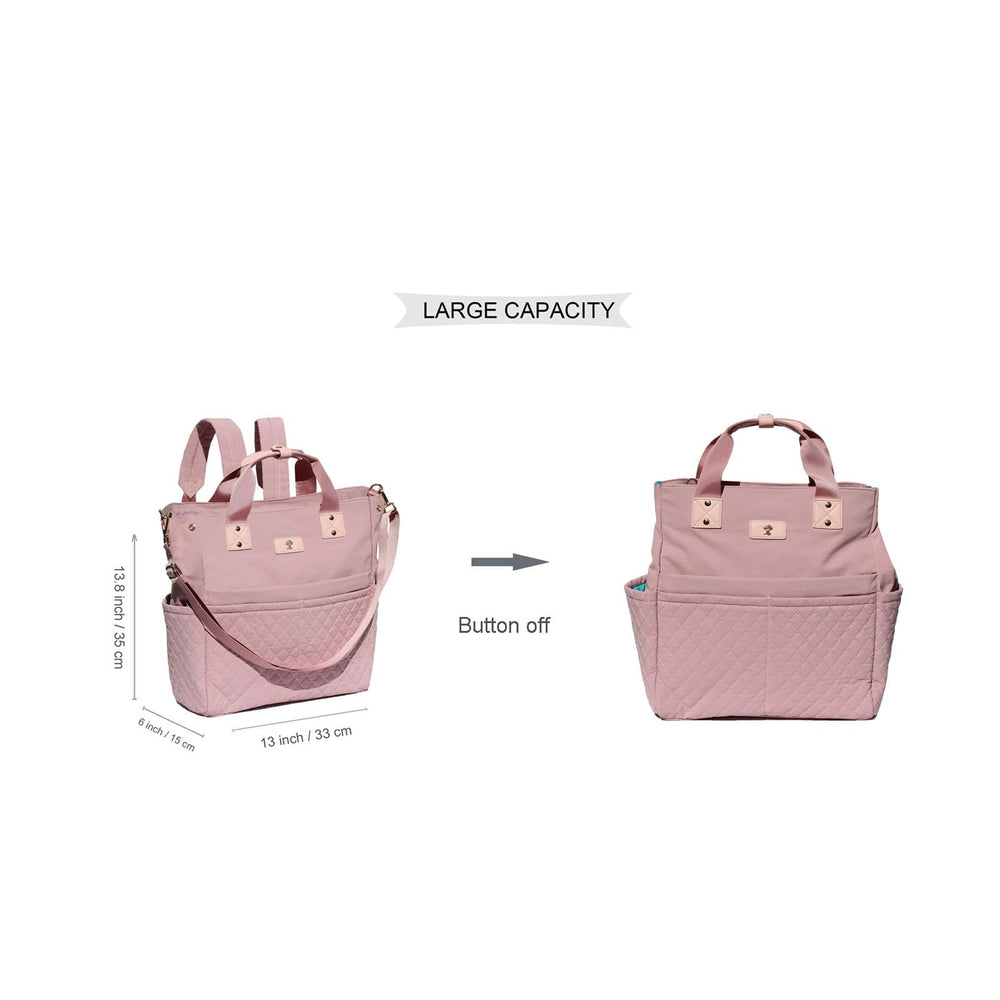 ESVAN tote mode shows chic carry for quick errands.