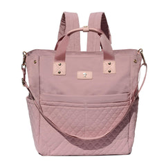 ESVAN diaper tote bag in water-resistant canvas with organized pockets for busy days.