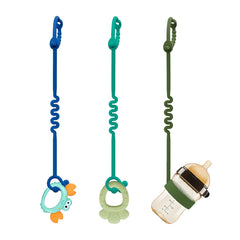 ETETOO Toy Straps spearmint buckle closeup for secure attachment.
